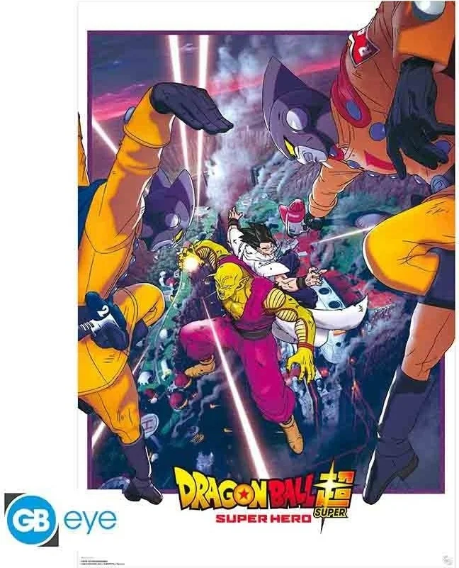 Dragon Ball Hero - Poster Gohan et Piccolo - Grand Format  -  DRAGON BALL Z