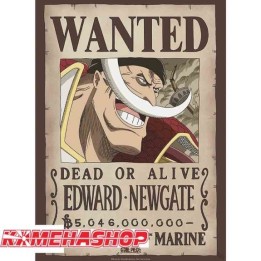 One Piece - Affiche Wanted Edward Newgate  -  ONE PIECE
