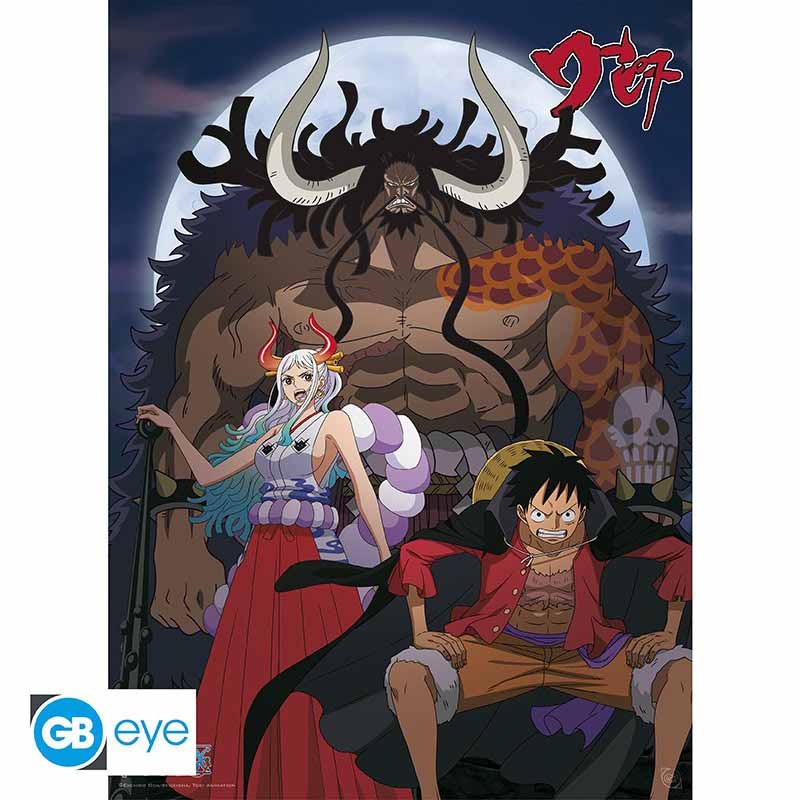 Poster One Piece - Yamato et Luffy versus Kaido  -  ONE PIECE