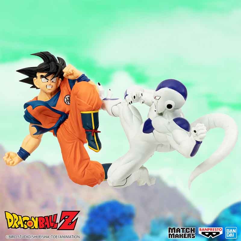 Dragon Ball Z - Set 2 Figurines Goku versus Freezer  -  DRAGON BALL Z