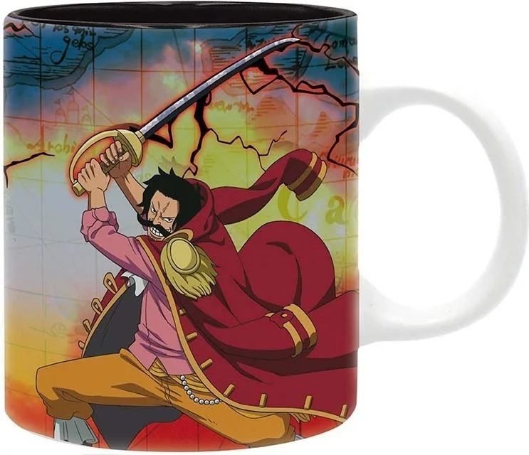 One Piece - Mug Gold D Roger vs Barbe Blanche  -  ONE PIECE