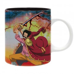 One Piece - Mug Gold D Roger vs Barbe Blanche  -  ONE PIECE