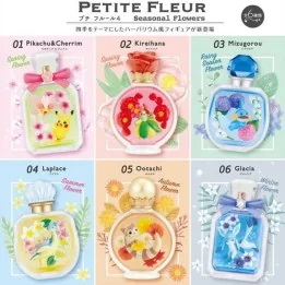Pokemon - Set 6 Figurines Petite Fleur Seasonal  -  MARIO BROS & CO