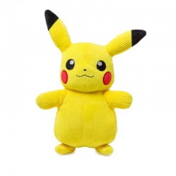Pokémon - Peluche Pikachu Velour ver  -  MARIO BROS & CO