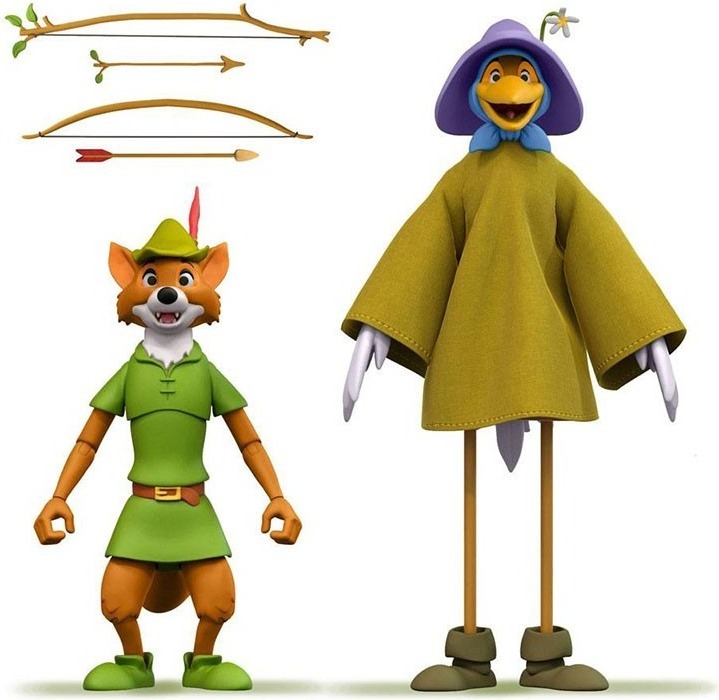 Robin des Bois - Figurine Disney Ultimates Robin Hood Stork  - CINÉMA & SÉRIES TV
