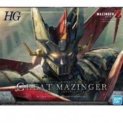 Mazinger Z - Maquette Great Mazinger Model Kit HG - Bandai  - GOLDORAK