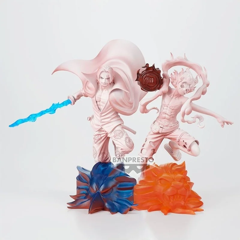 One Piece - Set 2 Figurines Luffy Gear 5 et Shanks  -  ONE PIECE