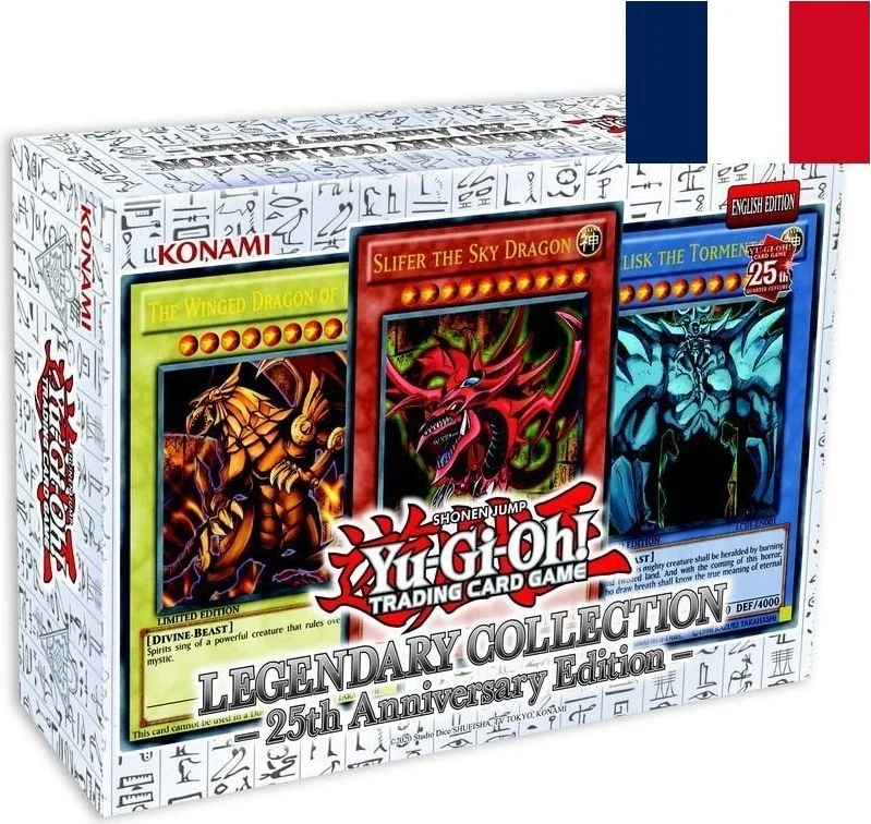Yu-Gi-Oh - Collection Légendaire Edition 25e Anniversaire  - Cartes