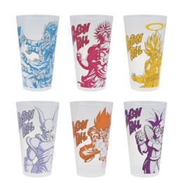 Dragon Ball Z - Set de 6 Gobelets - History of the Film  -  DRAGON BALL Z
