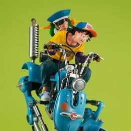 Dragon Ball Z - Figurine Son Goku & Son Gohan & Robot  -  DRAGON BALL Z