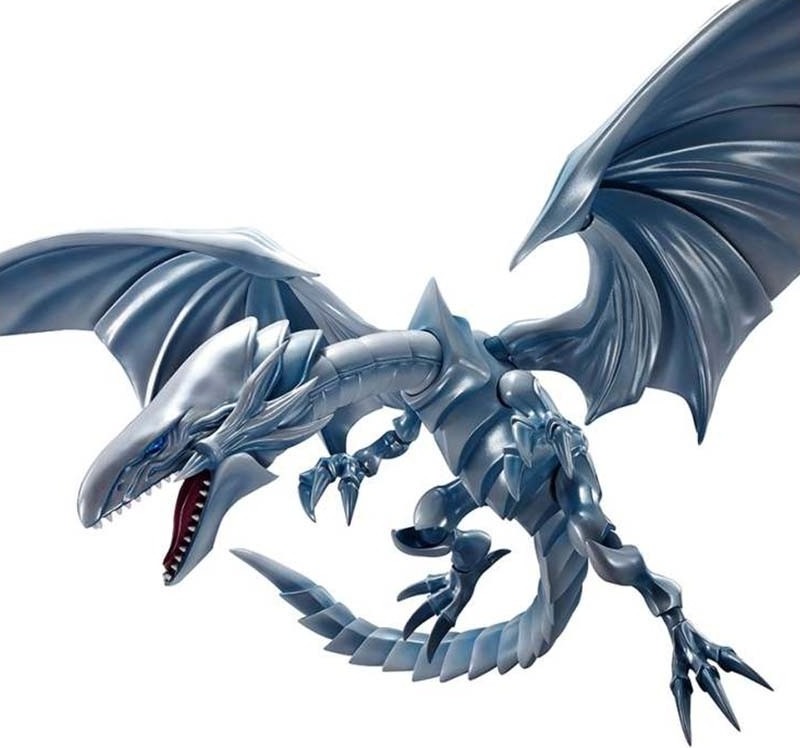 Yugioh - Figurine Dragon Blanc aux yeux bleus - SH Monster Arts  - AUTRES FIGURINES