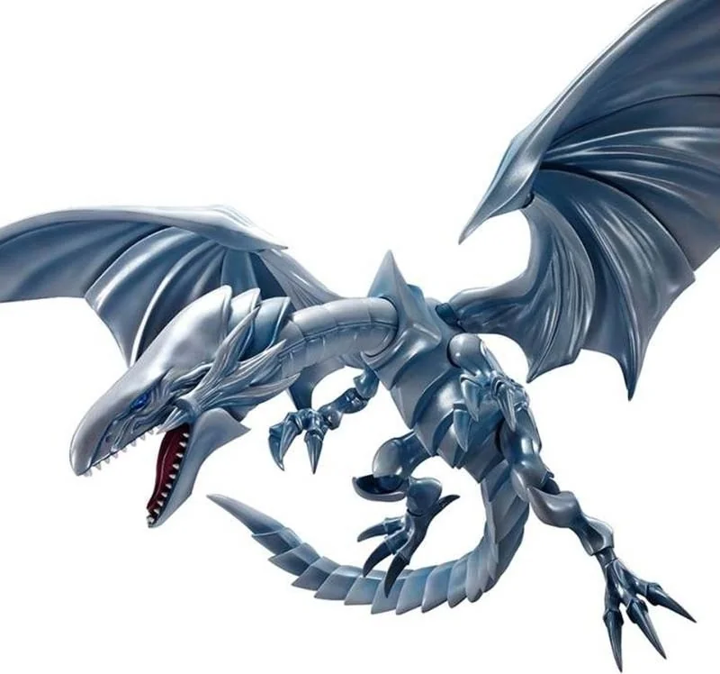 Yugioh - Figurine Dragon Blanc aux yeux bleus - SH Monster Arts  - AUTRES FIGURINES