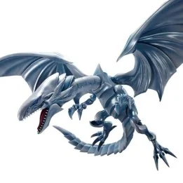 Yugioh - Figurine Dragon Blanc aux yeux bleus - SH Monster Arts  - AUTRES FIGURINES