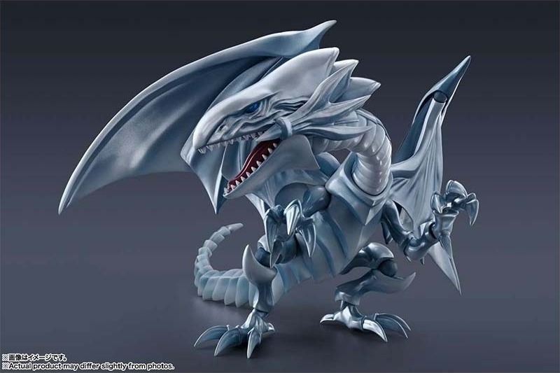 Yugioh - Figurine Dragon Blanc aux yeux bleus - SH Monster Arts  - AUTRES FIGURINES