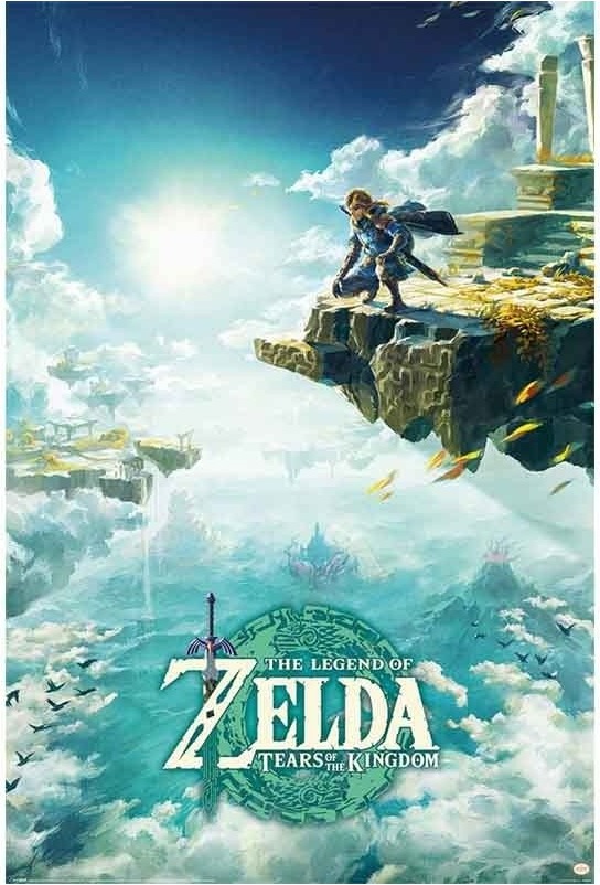 The Legend of Zelda Tears of the Kingdom - Poster Hyrule Skies  - ZELDA
