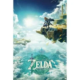 The Legend of Zelda Tears of the Kingdom - Poster Hyrule Skies  - ZELDA