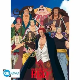 Poster One Piece - Equipage Shanks le Roux  -  ONE PIECE