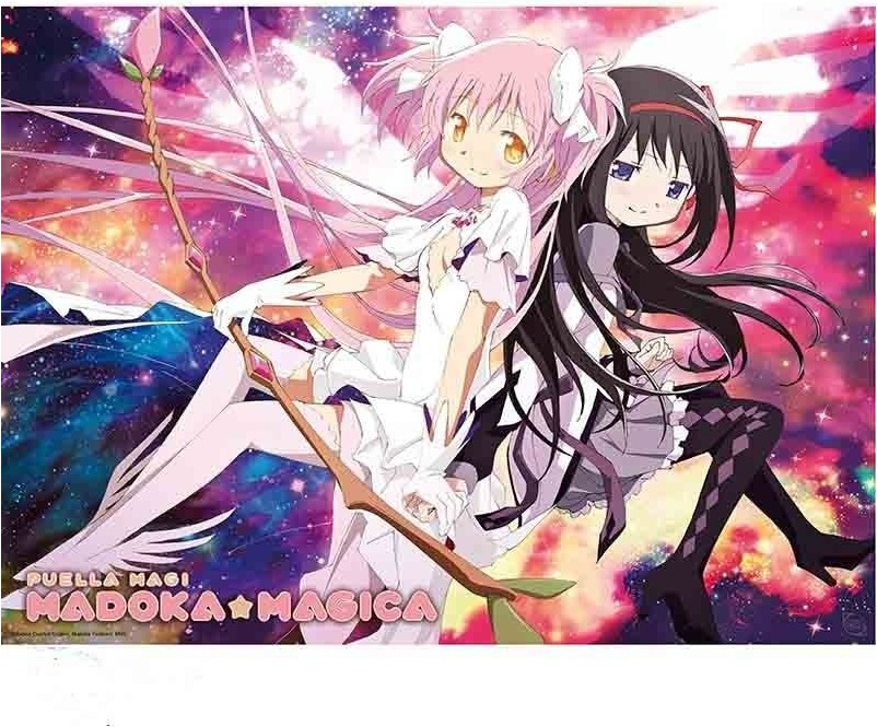 Puella Magi Madoka Magica - Poster Madoka & Homura  - POSTERS & AFFICHES