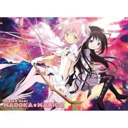 Puella Magi Madoka Magica - Poster Madoka & Homura  - POSTERS & AFFICHES