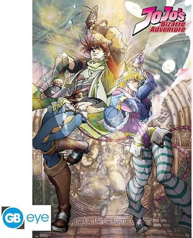 Poster Jojo's Bizzare Adventure Joseph et Caesar  - POSTERS & AFFICHES