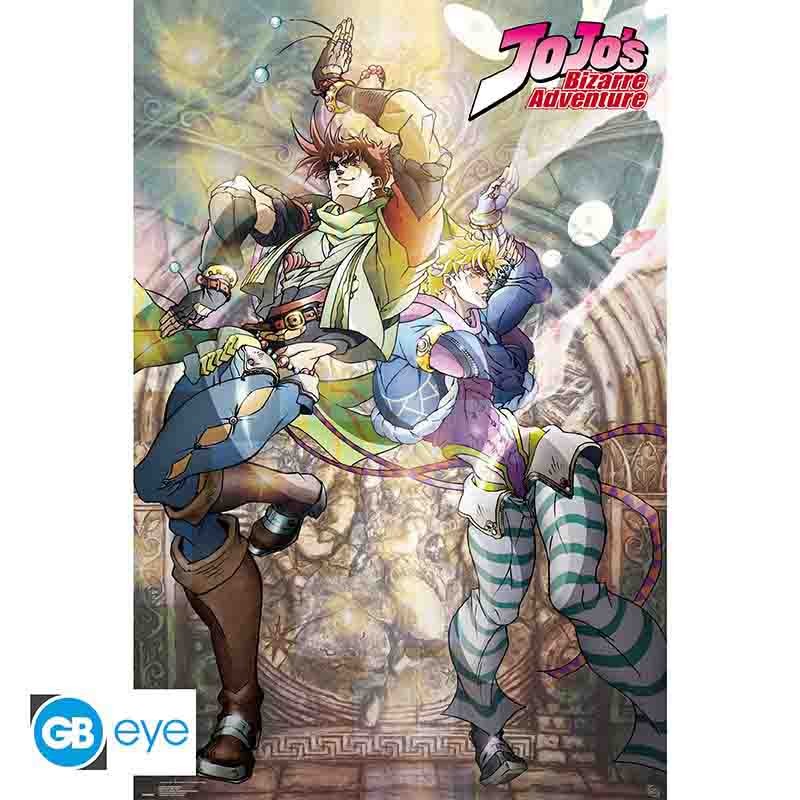 Poster Jojo's Bizzare Adventure Joseph et Caesar  - POSTERS & AFFICHES