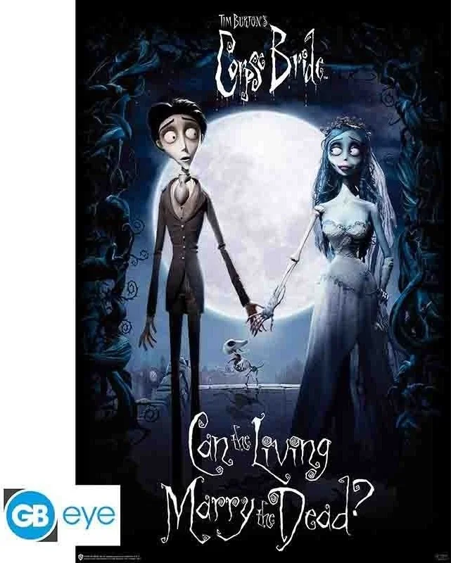 Poster Corpse Bride Victor et Emily  - POSTERS & AFFICHES