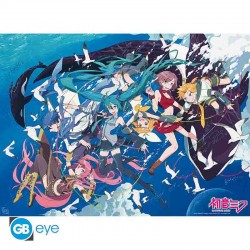Poster Miku Hatsune Ocean  - POSTERS & AFFICHES