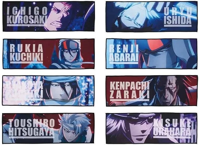 Bleach - Collection de 8 Serviettes  -  BLEACH
