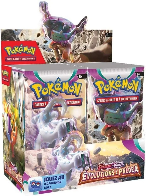 Pokémon EV02 - Display 36 Booster Ecarlate et Violet  - Cartes à collectionner