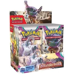 Pokémon EV02 - Display 36 Booster Ecarlate et Violet  - Cartes à collectionner