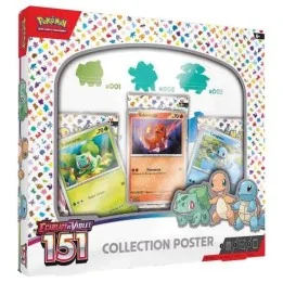 Pokémon - Coffret Collection Poster Pokémon 151  - Cartes à collectionner