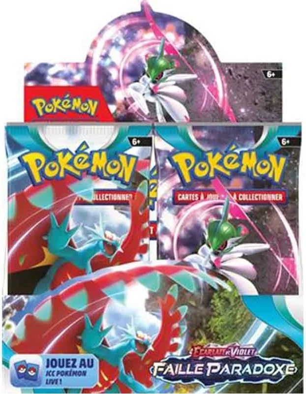 Pokémon EV04 - Display Ecarlate et Violet Faille Paradoxe  - Cartes à collectionner