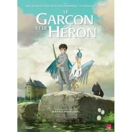 Affiche de Cinéma - Le garçon et le héron  - POSTERS & AFFICHES
