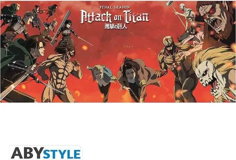 Attack on Titan - Mug Bataille  - L'ATTAQUE DES TITANS