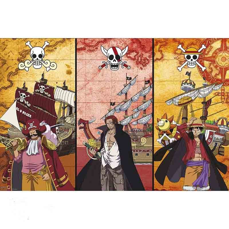 One Piece - Poster grand format Capitaines  -  ONE PIECE