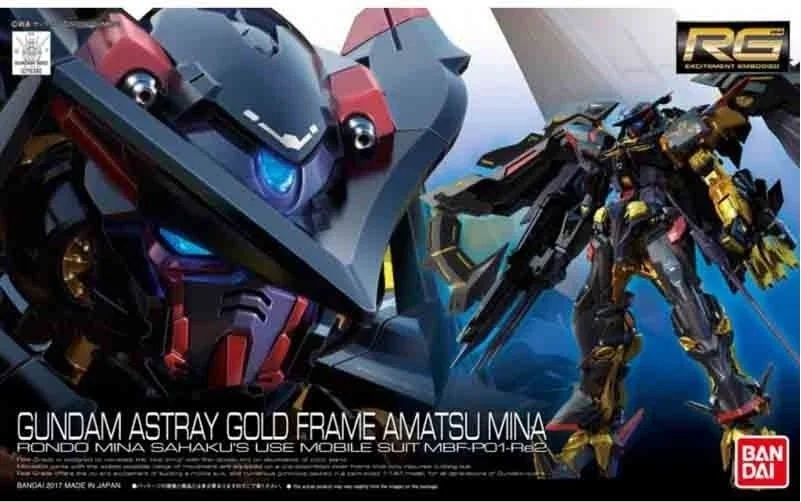 Gundam Astray Gold Frame Amatsu Mina - RG  -  GUNDAM