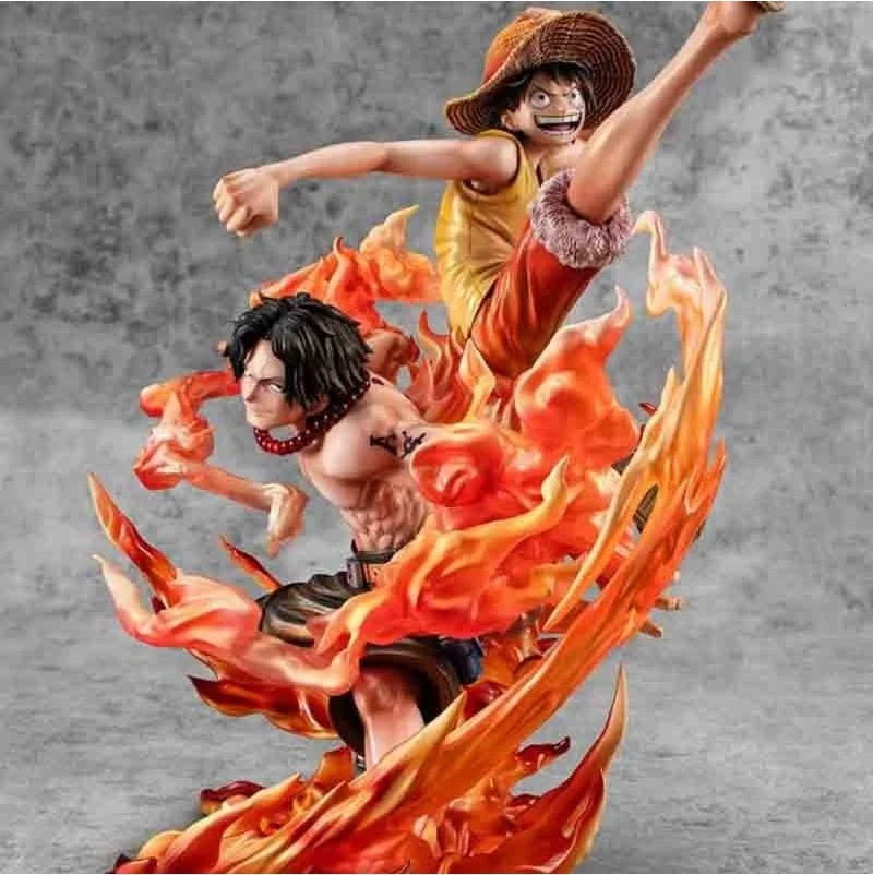 One Piece - Figurine Luffy & Ace - P.O.P Limited Ver  -  ONE PIECE