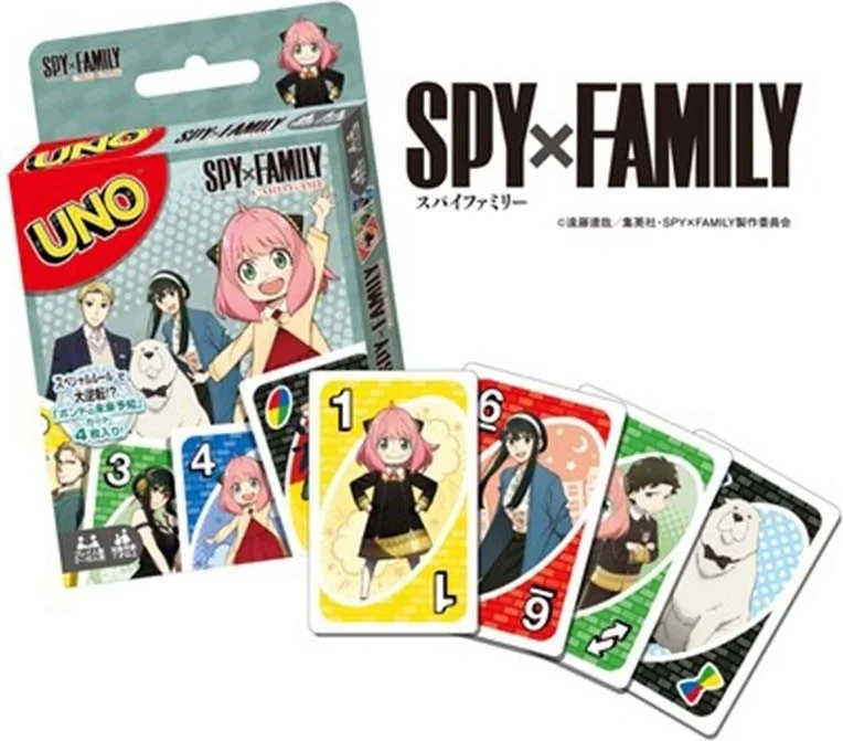Jeu de Uno Spy X Family  - AUTRES GOODIES