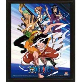 One Piece - Poster effet 3D Straw Hat Pirates  -  ONE PIECE