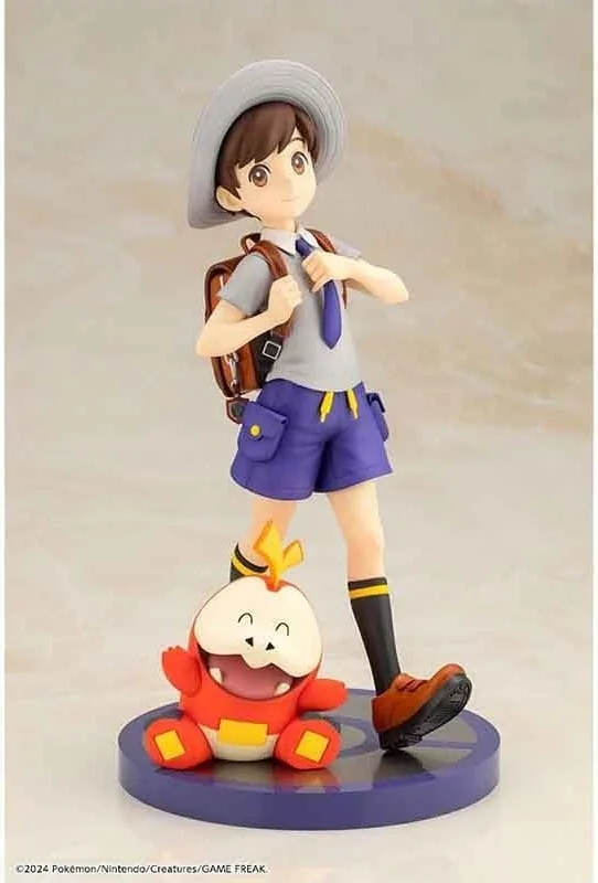 Pokémon - Figurine Florian & Chochodile - ARTFXJ  -  MARIO BROS & CO