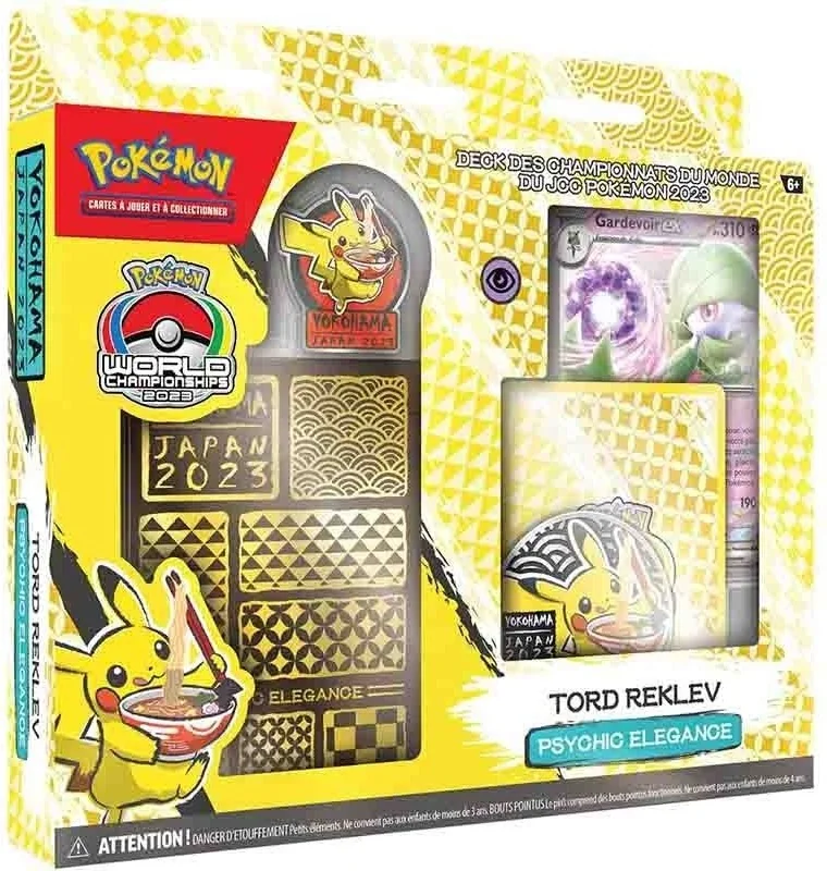 Pokémon - Deck des championnats du monde 2023 - Psychic Elegance  - Cartes à collectionner