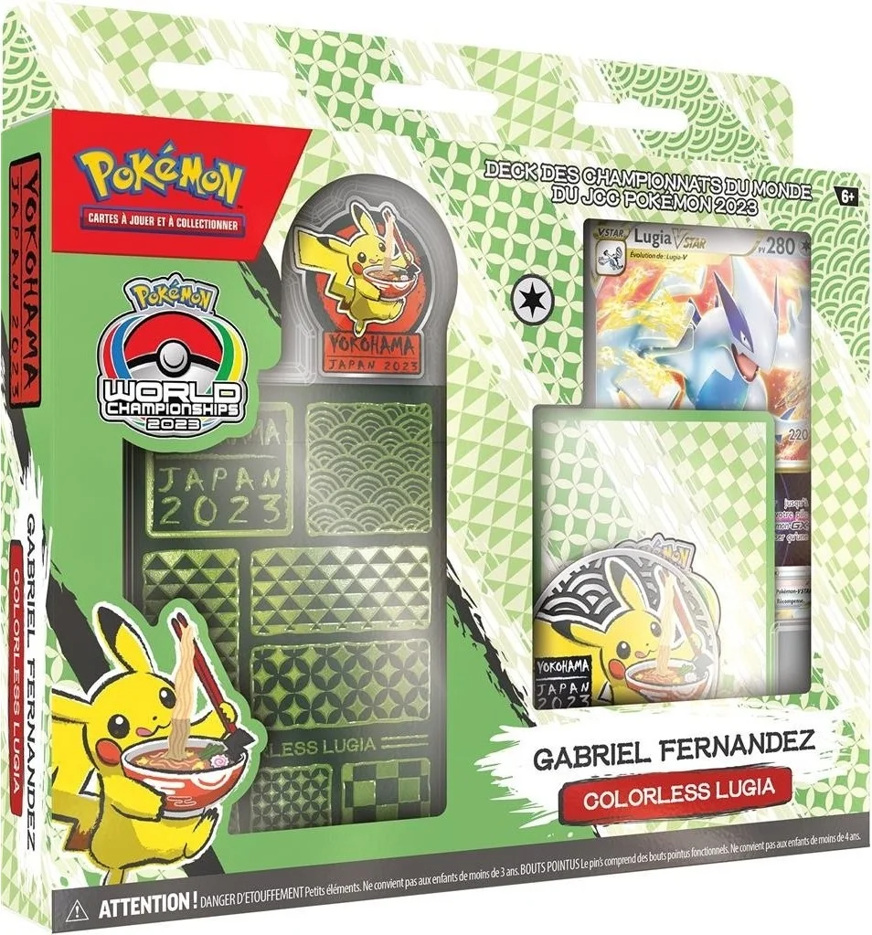 Pokémon - Deck des championnats du monde 2023 - Colorless Lugia  - Cartes à collectionner