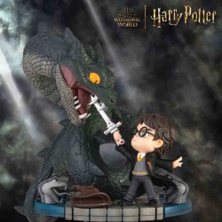 Harry Potter - Figurine diorama Harry vs the Basilisk - PVC D-Stage  - CINÉMA & SÉRIES TV