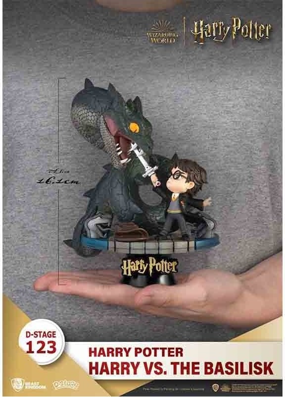 Harry Potter - Figurine diorama Harry vs the Basilisk - PVC D-Stage  - CINÉMA & SÉRIES TV