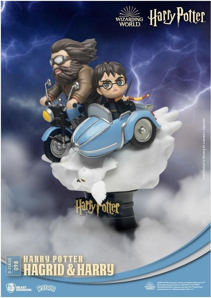 Harry Potter - Figurine diorama Hagrid & Harry - PVC D-Stage  - CINÉMA & SÉRIES TV