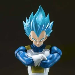 Dragon Ball Super - Figurine Vegeta Blue - Unwavering SHF  -  DRAGON BALL Z