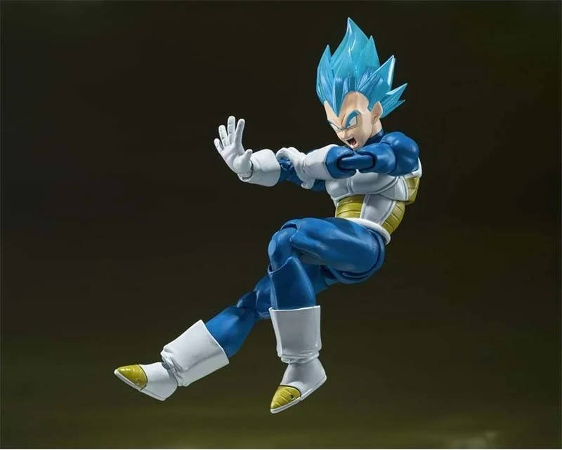 Dragon Ball Super - Figurine Vegeta Blue - Unwavering SHF  -  DRAGON BALL Z