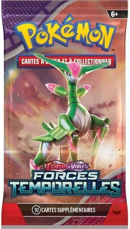 Pokémon - Booster Ecarlate et Violet Forces Temporelles  - Cartes à collectionner