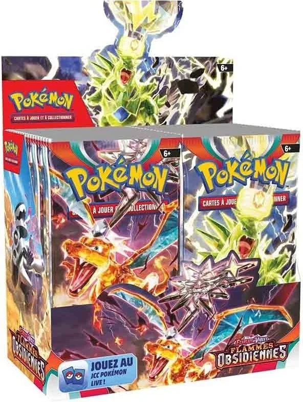 Pokémon EV03 - Display Ecarlate et Violet Flammes Obsidiennes  - Cartes à collectionner