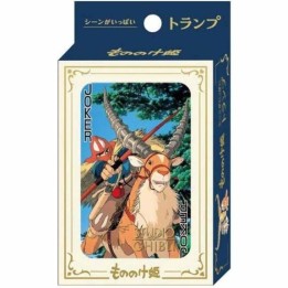 Princesse Mononoke - Jeu de 54 cartes à jouer  -  TOTORO - GHIBLI